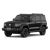A black off - road SUV.