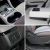 A collage showcasing a car's interior details: center console with cup holders, rear armrest with cup holders, air vent, and seat adjustment area, highlighting comfort and functionality.