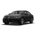 A sleek black Volkswagen Passat Pro sedan with a modern design.