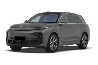 A gray SUV with a sleek design.