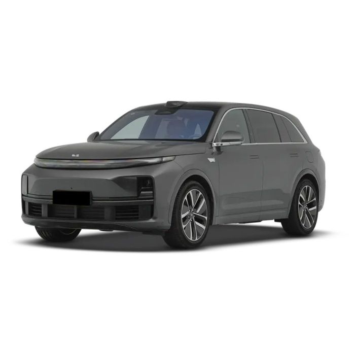 A gray SUV with a sleek design.