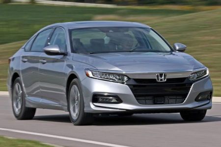 2018 Honda Accord driving perspective