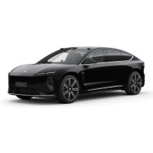A black NIO ET9 electric car.