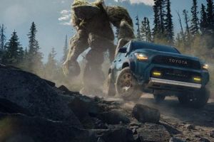 Close-up of the front of the 2026 4Runner