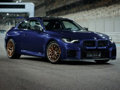 BMW M2 CS front three-quarter view