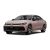 A stylish pink Volkswagen sedan with a sleek design.