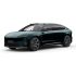 A dark green NIO ET9 electric car.