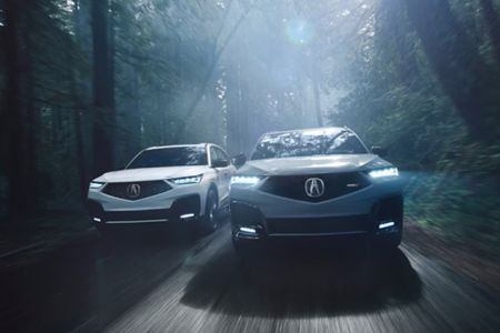 Two 2026 Acura MDX Models Side by Side