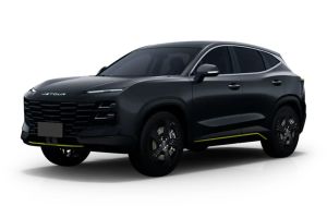 Black Jetour SUV.