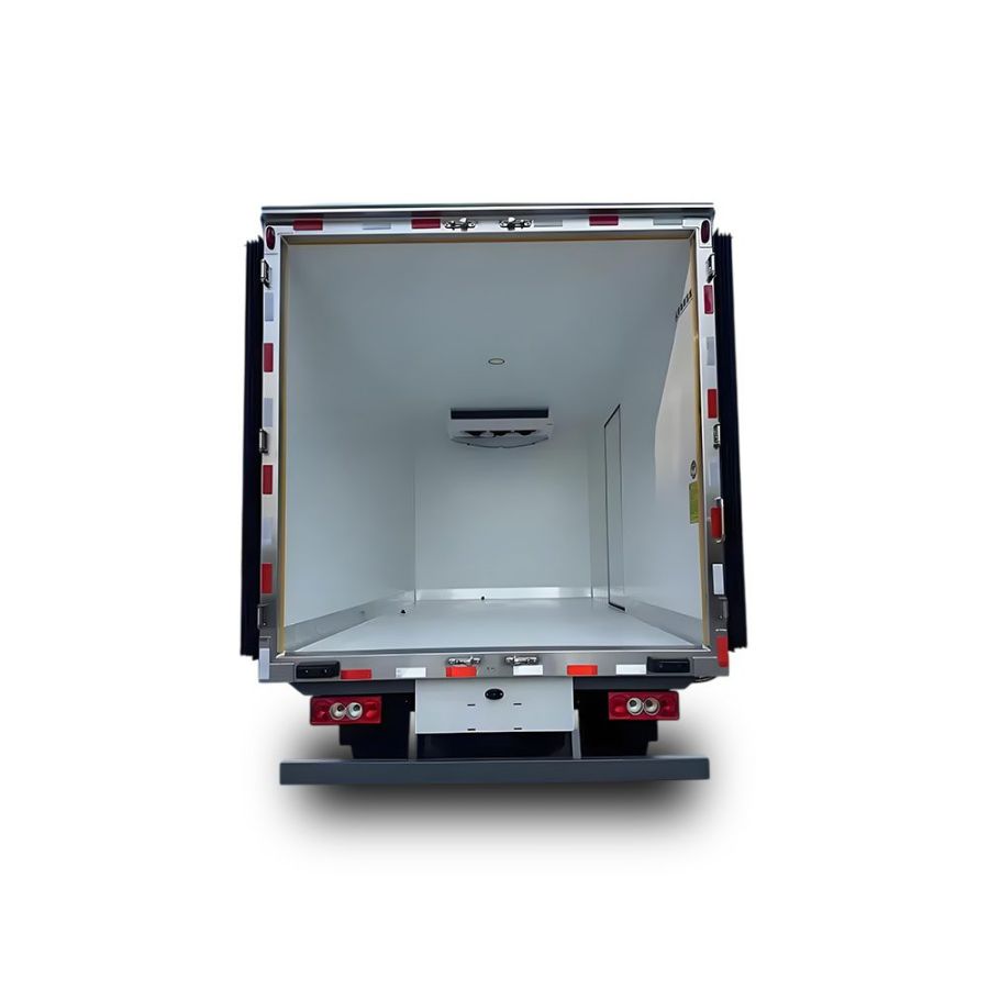 Foton Ollin CTV 4X2 Arctic Bear Refrigerated Truck Rear Elevation