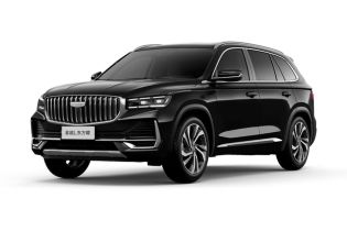 Black Geely Xingyue L SUV.