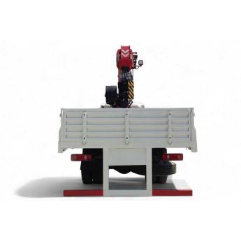 Dongfeng Tianjin 180HP 4x2 Crane Truck Rear Elevation