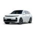 A white SUV with a sleek design.