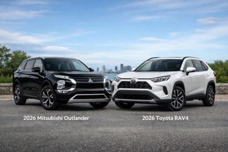 2026 Mitsubishi Outlander vs Toyota RAV4