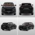 Four views of a black Jetour SUV.