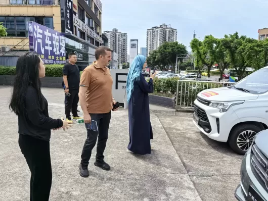 Customers in Algeria are selecting jinyu's vehicles