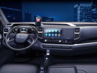 Intelligent Cab of ISUZU KV100 120HP 4.2M Flatbed Light Truck