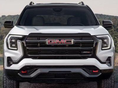 Front View of the 2026 GMC Terrain AT4