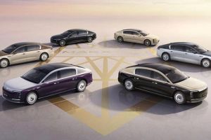 zunjie S800 Huawei JACs joint luxury electric sedan