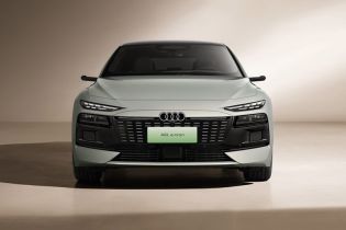 Front view of the 2026 Audi A6 e-tron