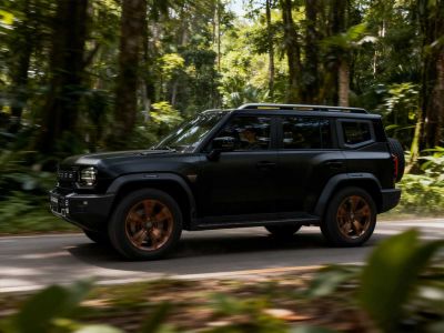 Black Jetour off - road vehicle.