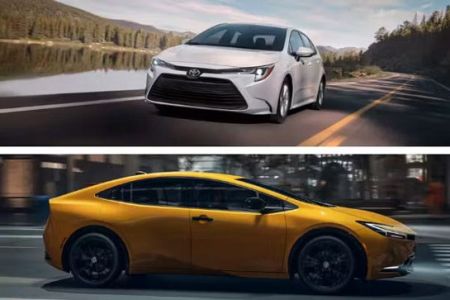 2026 Toyota Prius vs Toyota Corolla Hybrid