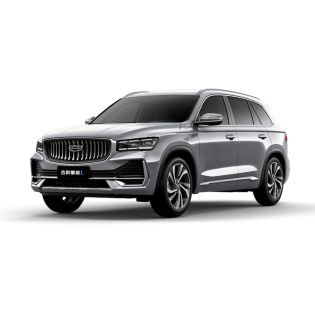 Silver Geely Xingyue L SUV.