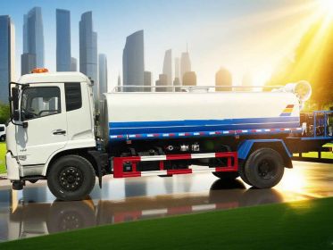 Dongfeng Tianjin 160hp 4x2 Greening Sprinkler Truck promotional image 2