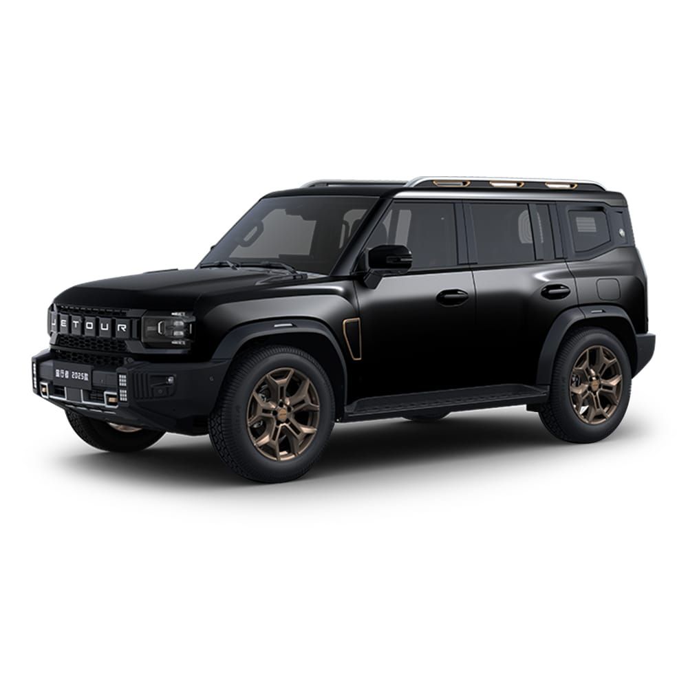 Black Jetour off - road vehicle.