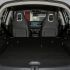 Trunk space of a car with seats folded down.