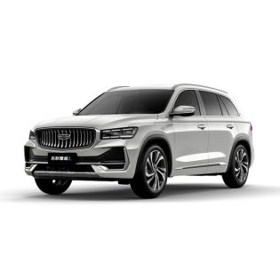 White Geely Xingyue L SUV.