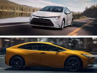 2026 Toyota Prius vs Toyota Corolla Hybrid