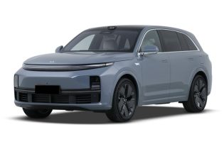 A light blue SUV with a sleek design.