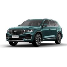 Teal Geely Xingyue L SUV.