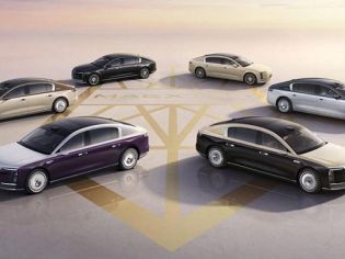 zunjie S800 Huawei JACs joint luxury electric sedan