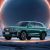 Geely Xingyue L SUV in a sci - fi landscape with a large celestial body.