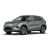 A silver BYD Yuan Plus electric SUV.