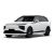 A white Xpeng electric SUV with a sleek, modern design.