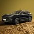 Black Jetour SUV in a desert landscape.