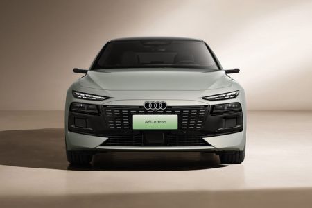 Front view of the 2026 Audi A6 e-tron