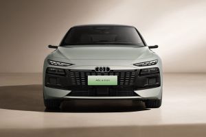 Front view of the 2026 Audi A6 e-tron
