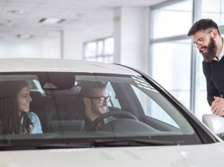View the interior of the car before purchase
