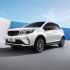 White X70 Aojun SUV against a blue and white background.