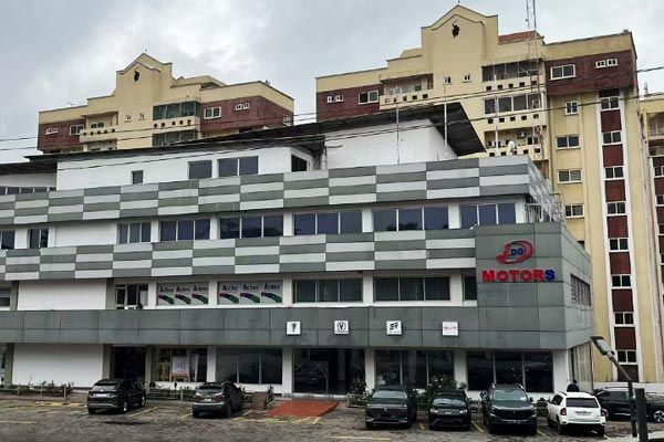 DG Motors Ghana showroom