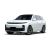 A white SUV with a sleek design.