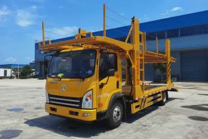 DAYUN New Autoplead China VI 3 Spot Car Transporter actual photos