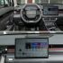 Interior of a Jetour car with a large touchscreen display.