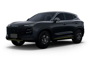 Black Jetour SUV.