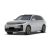 A white SUV with a sleek design.