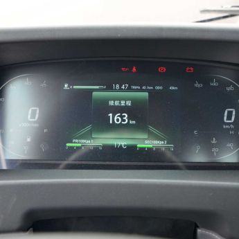instrument panels of ISUZU KV100 120HP Light Truck